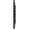 Ekena Millwork Sellek Ceiling Medallion (Fits Canopies up to 1 1/8"), 18 1/2"OD x 7/8"ID x 1 1/2"P, Black Pearl CM18SKBPS - alternate 2